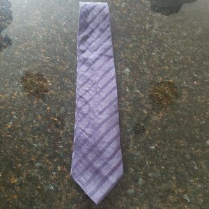 Hugo Boss Silk Tone on Tone Deep Purple Tie